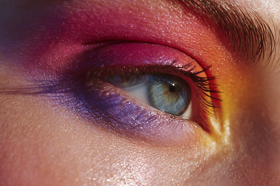 pigmented eyeshadow closeup
